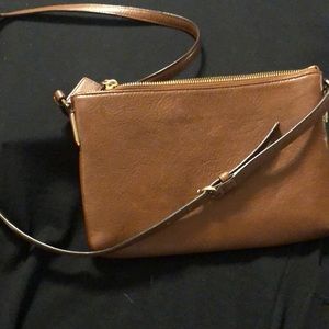AUTH Coach leather crossbody